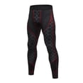 thumbnail image 5 of SDNall Compression Pants Men Sports Stretch Leggings Trousers Breathable Quick-Drying Wicking Fitness Pants Workout Pants for Men Sizes:S-2XL, 5 of 9