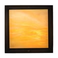 thumbnail image 4 of Meyda 4782 12 in. Square Hyde Park Prime Flushmount, Beige & Iridescent, 4 of 6