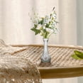 thumbnail image 4 of Retro Clear Glass Mini Vase, Small Vases for Flowers, French Style Decor Desktop Vase for Display, Flower Vases, Tabletop Decor Tiny Glass Vase, Transparent Dry Flower Holder, Decor Vase,5.91×2.56 in, 4 of 6