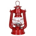 thumbnail image 1 of Adarl Vintage Kerosene Oil Lantern, Rustic Old Fashioned Light Up Lantern, Handmade Kerosene Lamp Decorative Housewarming Gifts Outdoor Camping Emergency Hanging Light/Lamp, 1 of 4