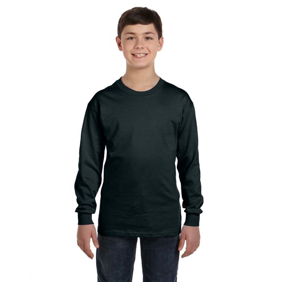 Hanes Youth Comfortsoft&Reg; Tagless&Reg; Long-Sleeve T-Shirt
