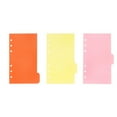 thumbnail image 4 of Miangastore 25PCS A6 Divider Set Colored Binders Divider Index Cards Notepad Notebook Accessories School Stationery, 4 of 9