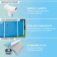 thumbnail image 4 of Intex: Metal Frame Pool & Filter Pump - 10' x 30" - Above Ground Swimming Set, 330 GPH, Puncture-Rust Resistant, Easy T-Joint Setup, 1185 Gal, 28201EP, 4 of 15