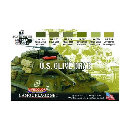 Lifecolor US Olive Drab New