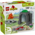 thumbnail image 3 of LEGO DUPLO Town Train Tunnel and Tracks Expansion Set - 10 Extra Pieces of Train Tracks - Preschool and Toddler Train Set, Ages 2+ - Building Toy for Boys and Girls - 10425, 3 of 8
