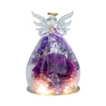 thumbnail image 1 of Illuminated Angel Glass Dome Rose Bouquet Ideal For Valentine's & Day, 1 of 6
