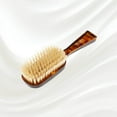 thumbnail image 4 of Jaspè Wide Rectangular Hair Brush with Boar or Natural Bristles, 4 of 11