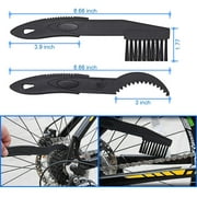 MMOBIEL Bicycle or Motorcycle Chain Cleaning Brush Kit 4-Pack Bike Maintenance Cleaner Set