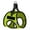 Lime Green, variant on Dogline York Mesh Harness + Built-in Hook & Loop Fasteners