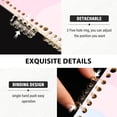 thumbnail image 3 of FORMRS 1-Subject Spiral Notebook 8" x 5" College Ruled 60 Refillable Sheet A5 Hard Cover, 2 Pack, Light Pink Stripes, 3 of 7