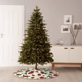 thumbnail image 6 of Haiem Rose Flowers Pattern Christmas Tree Skirt Merry Christmas Party Christmas Tree Decoration,New Year Decorations-36", 6 of 6
