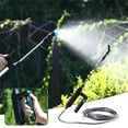 thumbnail image 1 of Xihbxyly Pulverizador de Varilla Extendida, Recargable de Alta Potencia de 7,4 V, con Chorro y Niebla Ajustables, Mango Ergonómico, Multiusos, para Jardinería y Hogar, Portátil, 1 Juego de Pulverizad, 1 of 2