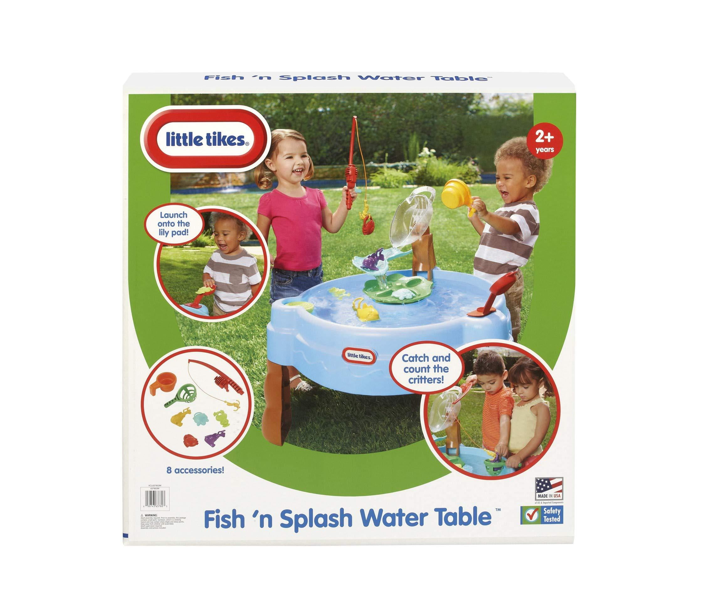 little tikes fish and splash water table