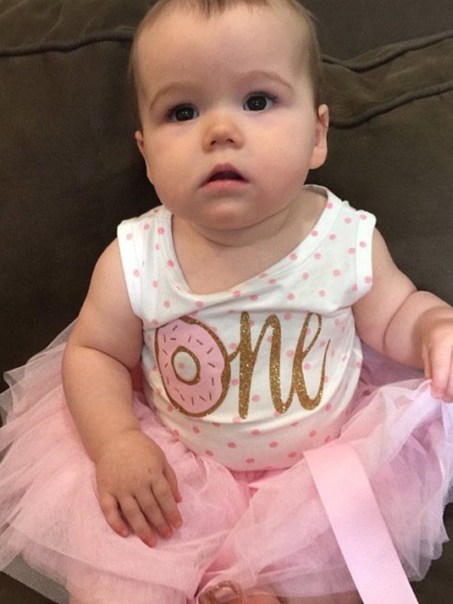 Huakaishijie Toddler Baby Girl 1st 2nd 3rd Birthday Tulle Tutu Dress