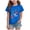 Blue, variant on 250 Anniversary USA Shirt for Girls Boys American Flag Crewneck Short Sleeve Tshirt 2026 Patriotic T Shirts Kids(White,9-10 Years)
