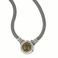 thumbnail image 1 of Sterling Silver Antiqued 16.5in Roman Bronze Coin 2 in ext Necklace, 1 of 3