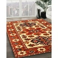 thumbnail image 2 of Ahgly Company Indoor Rectangle Traditional Sand Brown Persian Area Rugs, 2' x 4', 2 of 6