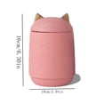 thumbnail image 3 of Creative Pet Memorial Urn, Sturdy Cement Urn for Dog and Cat Ashes, Artistic Pet Aftercare Remembrance Tribute, Elegant Memorial Urn for Small Medium Pets, One Size, Multiple Colors, 1Pc, 3 of 6