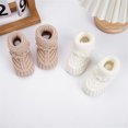thumbnail image 6 of Warm & Soft Baby Booties for Newborns Knit First Walkers Soft Infant Shoes for Boy & Girls Perfect for Any Outfit, 6 of 9
