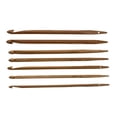 thumbnail image 2 of Rongfmy Ergonomic Crochet Hook Interchangeable Ginger Counting Crochet Set Long Cro-Hook Double-Ended Afghan Crochenit Hooks Set Crochet Needle, 2 of 8