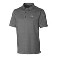 thumbnail image 2 of Men's Cutter & Buck Heather Charcoal San Antonio Missions Forge Heathered Stretch Polo, 2 of 3