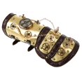 thumbnail image 1 of Brazalete punk Remaches de material cuero Guantes Vintage Victoriano Accesorio Elegante Todos Tamaños Hugo brazalete steampunk, 1 of 10