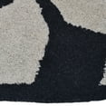 thumbnail image 4 of Rugsotic Carpets Hand Tufted Wool Eco-Friendly Area Rugs - 8'x8', Round, Beige Black, Modern Contemporary Design, High Pile Handmade Anti Skid Rugs for Living Room, Bed Room (K00301), 4 of 6