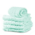thumbnail image 3 of ionze Clearance sale! 5 Pack Organic Cotton Baby Wipes Soft Newborn Baby Face Towel Natural Muslin Washcloths And Towels For Sensitive Skin (Z-Green), 3 of 6