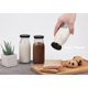 thumbnail image 5 of 3pcs 250ml Glass Milk Bottle with Pretty Black Lids Small Glass Jars for Decoration, 5 of 5