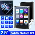 thumbnail image 2 of 2.5" MP3 MP4 Player Full Touch Lossless Sound Bluetooth 5.0 Music Voice FM Radio, 2 of 13