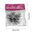 thumbnail image 3 of Halloween Spider Web Decorations,Super Stretch Spider Web,Halloween Spider Webbing with 40 Fake Spiders for Halloween Party Supplies Scene Props Indoor Outdoor,Decorations for Bar Haunted House, 3 of 9
