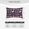 thumbnail image 4 of Pofeuu Breast Cancer Awareness1 Print Polyester Microfiber Plush Pillowcases, Super Soft and Cozy Pillow Case Covers with Envelop Closure（Pillow core not included）-14"x20", 4 of 6