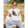 thumbnail image 2 of Raccoon Eating A Sweet Apple T-Shirt Women -Image by Shutterstock, Female Small, 2 of 4