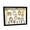 Black photo frame-W, variant on Lynono Co.,Ltd Interactive Craft Shadows Box Set With 10 Changeable Frames 8 Resin Characters And 3 LED Spotlights Frames Collection