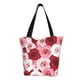 thumbnail image 1 of Fotbe Rose Bolsa de Playa con Estampado, Bolsa de Hombro, Bolsa de Mano Espaciosa, Bolsa de Viaje Ligera, Bolsa de Compras Versátil, 1 of 6
