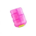 thumbnail image 4 of 7-Day Travel Pill Organizer - Mini Medication Storage Case with Secure Compartments, 3.74 x 0.52 x 0.98 Inches, Portable Weekly Pill Box for Daily Vitamins & Supplements Akmoler | Plastic, Blue, 4 of 7