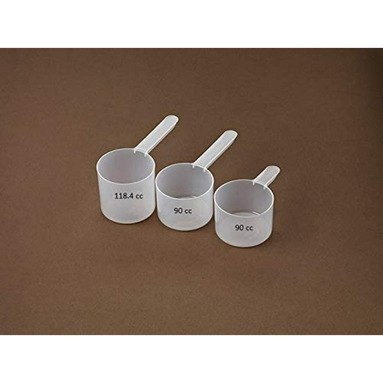  3/4 Cup (6 Oz.  175 mL) Short Handle Scoop for Measuring  Coffee, Pet Food, Grains, Protein, Spices and Other Dry Goods (Pack of 5):  Home & Kitchen