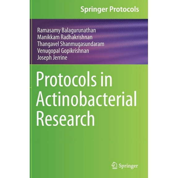 Springer Protocols Handbooks Protocols in Actinobacterial Research, (Hardcover)