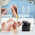 thumbnail image 3 of 10 Pack 12ml Small Plastic Flip Cap Sample Bottle Empty Refillable Travel Bottles for Makeup Cosmetic Toiletries Product, 3 of 7