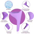 thumbnail image 5 of Dispositif d'Urination Réutilisable pour Femmes, 5 Pcs Entonnoir Urinoir pour Femmes - Entonnoir Debout pour Camping, Randonnée, 5 of 5
