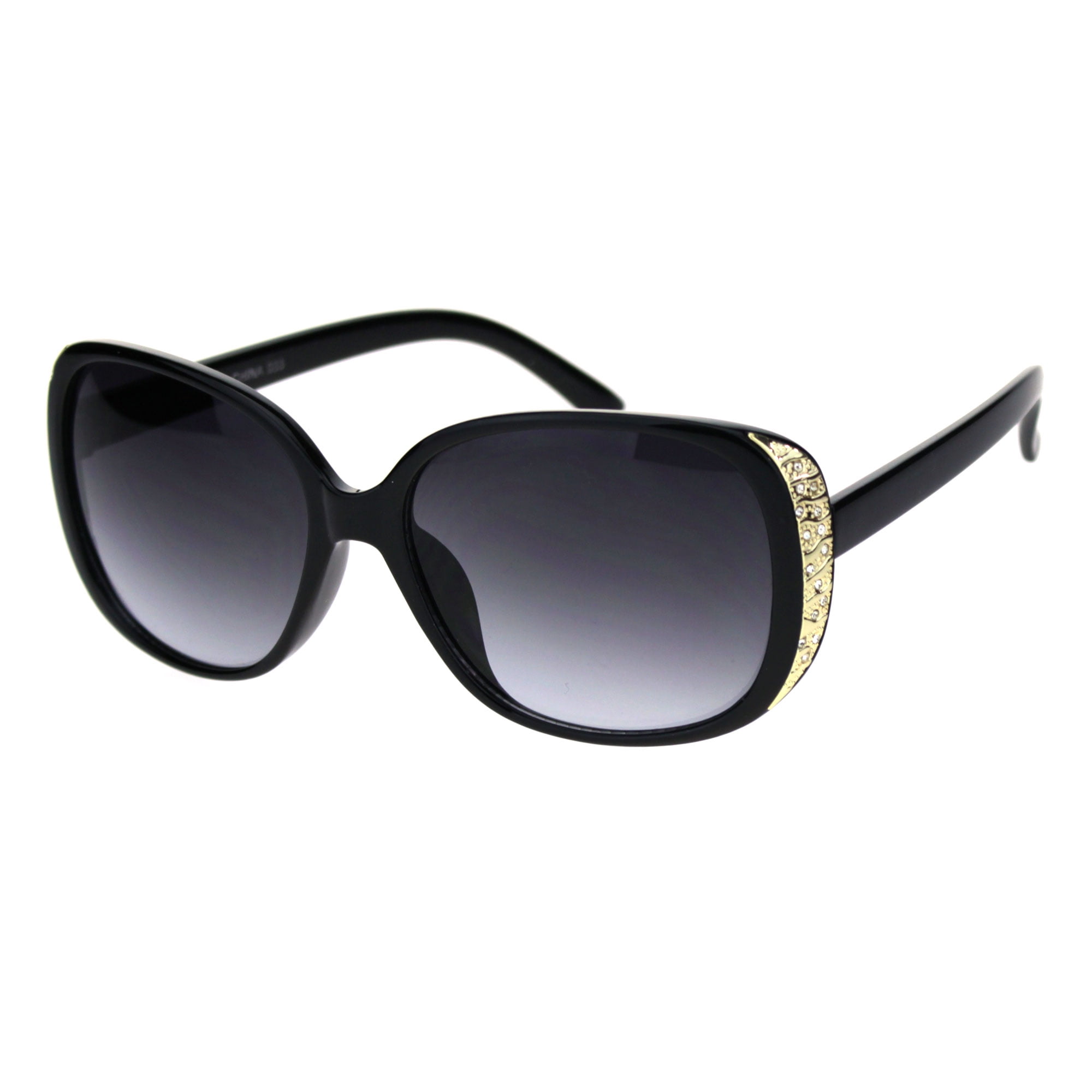sunglasses with butterfly on side