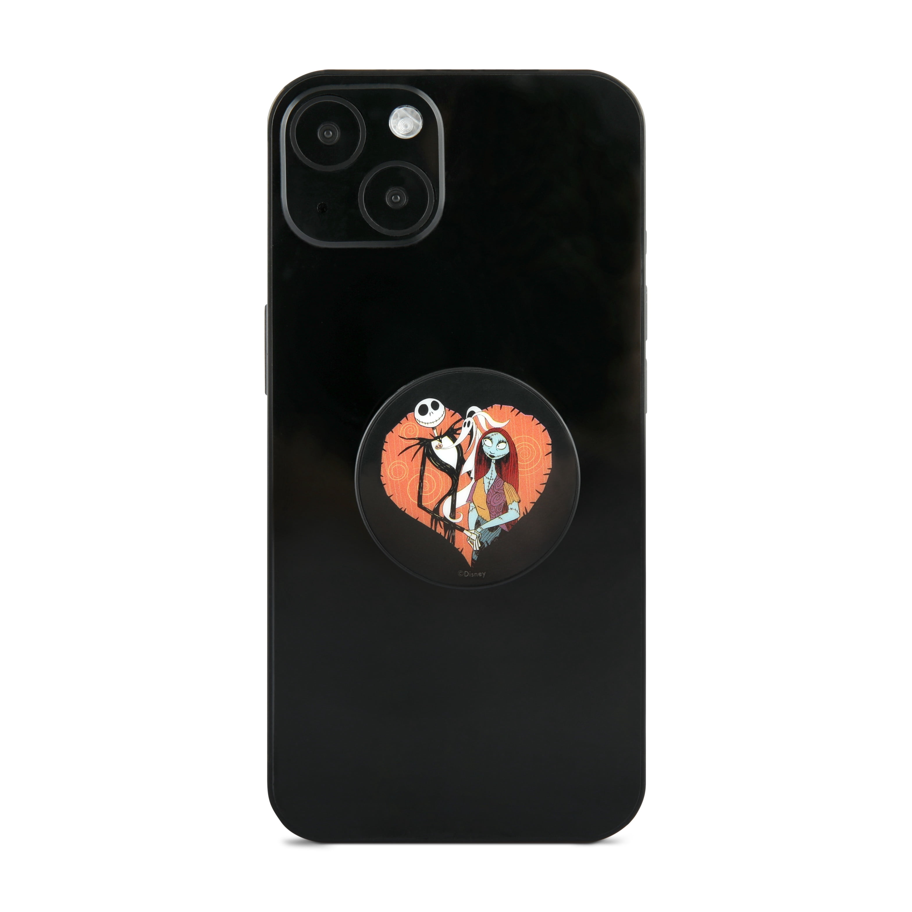 Disney Spinpop Phone Grip - Jack and Sally Heart
