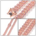 thumbnail image 3 of IFANLANDOR 1 Pce Bracelet Créatif en Alliage Rose Durable pour Usage Quotidien à la Mode, 3 of 8