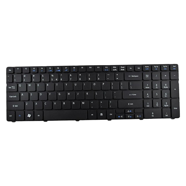 Teclado de computadora portátil Yotijar para 5250 5251 5742 5253 5336 5551 5552 5733 5736Z 5740 5741 5750G 5810 7741 Serie negro