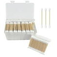 thumbnail image 7 of 1000 ct (2000 Tips) Bamboo Cotton Swabs - Biodegradable Double Tips Cotton Buds - Natural Organic Cotton Swabs - Pure Cotton Buds For Ear Beauty & Personal Care, 7 of 7