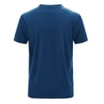 thumbnail image 5 of Men's Quick-Dry Short Sleeve T-Shirt for Outdoor Sports Plus Size Solid Color Casual Top Breathable Athletic Tee Lightweight Comfortable Shirt Moisture Wicking Activewear, 5 of 6