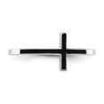 thumbnail image 4 of 14k White Gold Vintage Sideways Cross Ring Religious, 4 of 9