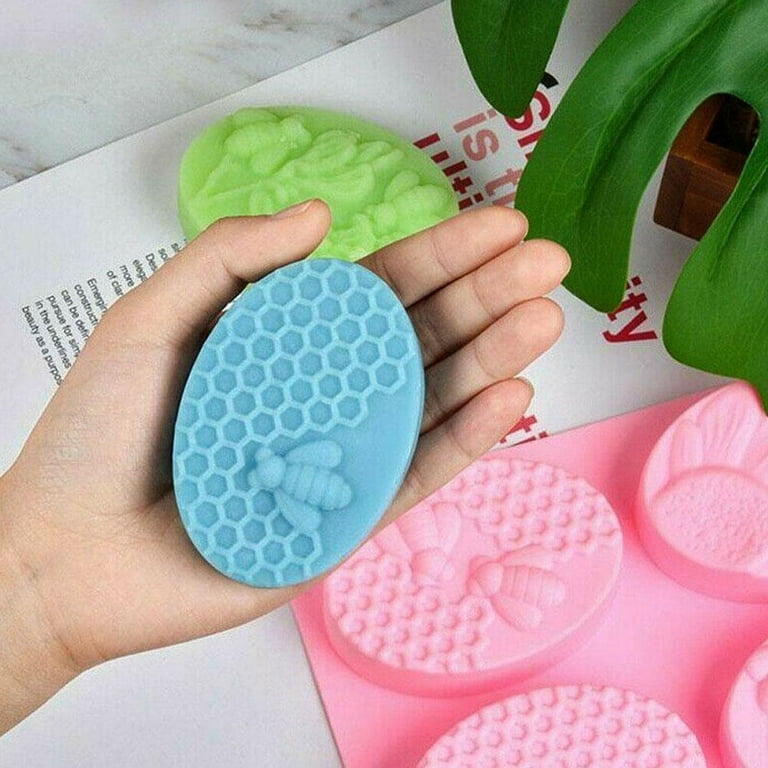 Incraftables Silicone Soap Molds for Soap Making, DIY Bars, Bath