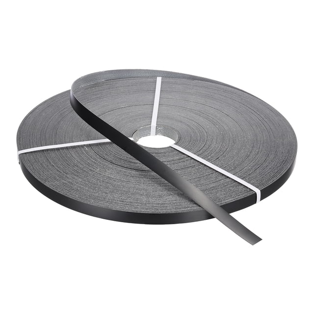 Cinta de borde de chapa Uxcell prepegada, flexible, para bordes de contrachapado con adhesivo termofusible para restauración de muebles, 500 pies x 7/8 pulgadas