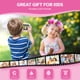 thumbnail image 4 of Contixo KC4 Cámara Instantánea para Niños con Impresión Térmica, Video HD 1080P, Pantalla IPS de 2.4", Zoom Digital 16X, Tarjeta MicroSD de 32GB, Batería Recargable, Rosa, 4 of 6